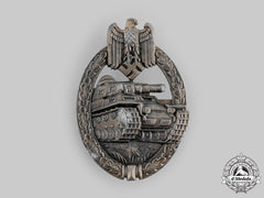 Germany, Heer. A Panzer Assault Badge In Bronze, By Friedrich Linden