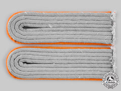 Germany, Heer. A Pair Of Leutnant Feldgendarmerie Shoulder Boards
