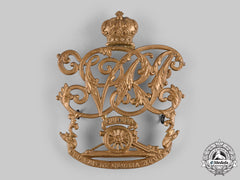 Canada, Dominion. A Royal Canadian Artillery Sabretache Plate, C.1880