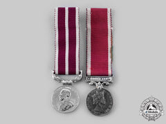 United Kingdom. Two Miniature Army Awards