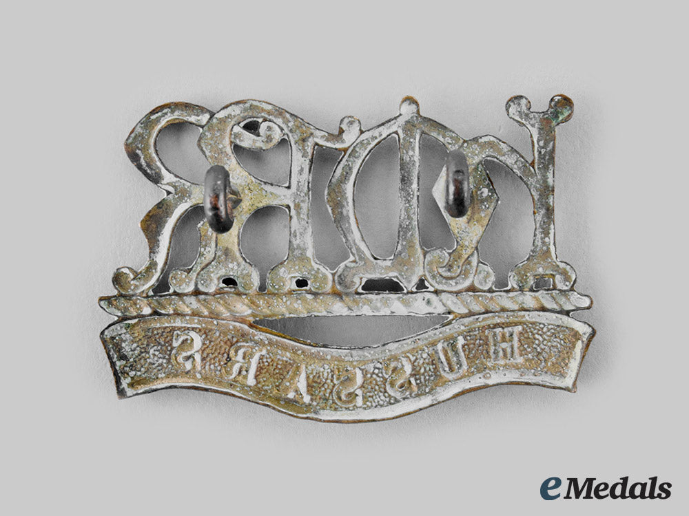 united_kingdom._a_boer_war_her_majesty's_hussars_reserve_regiment_shoulder_title1900-1901,_rare_ci19_3724_1_1_1