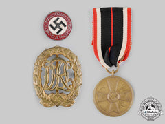 Germany, Third Reich. A Lot Of Badges And Insignia