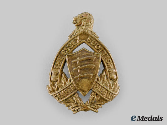 canada,_commonwealth._a_essex_scottish_regiment_glengarry_badge,_c.1940_ci19_4371_1