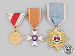 Bulgaria, Kingdom; Poland, People's Republic; Germany. Three Awards