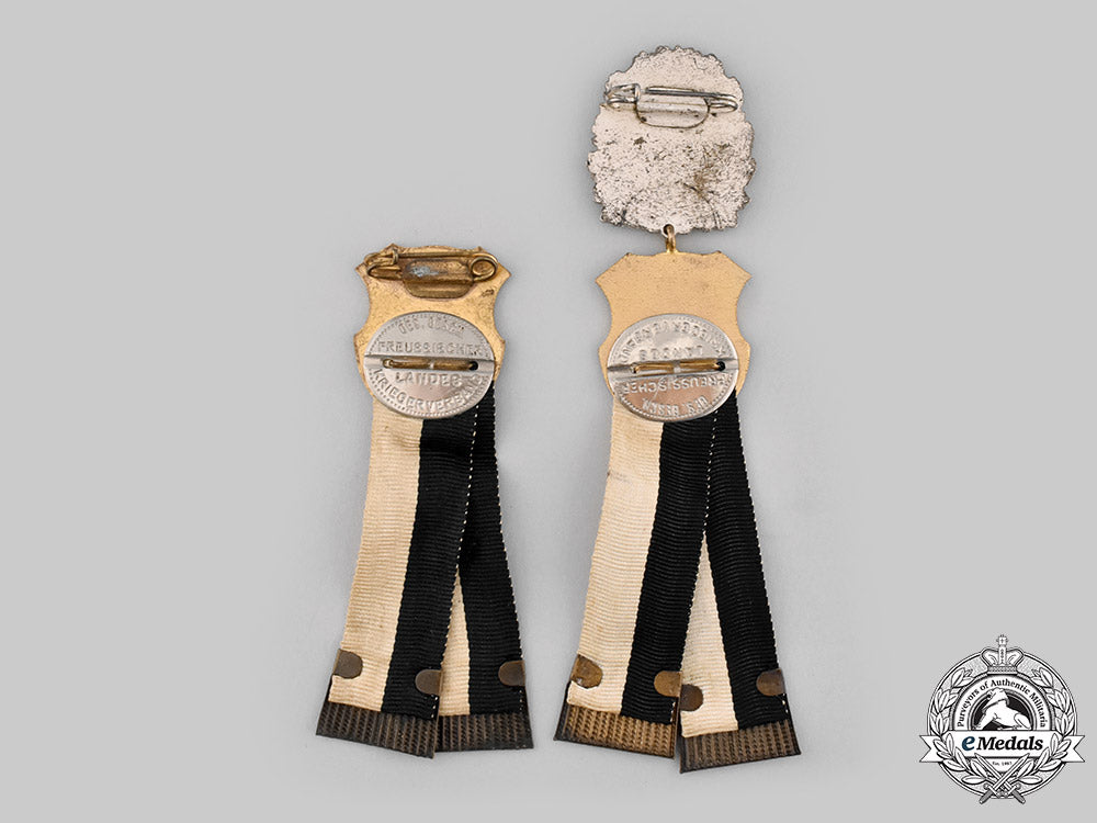 germany,_weimar_republic._a_pair_of_prussian_veterans_association_membership_badges_ci19_4993