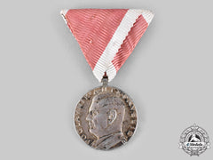 Croatia, Independent State. An Ante Pavelić Bravery Medal, Small Silver Grade Medal, C.1941