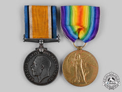 Canada, Cef. A First War Pair, To Private Carson, 15Th Battalion, Wounded At Battle Of Vimy Ridge