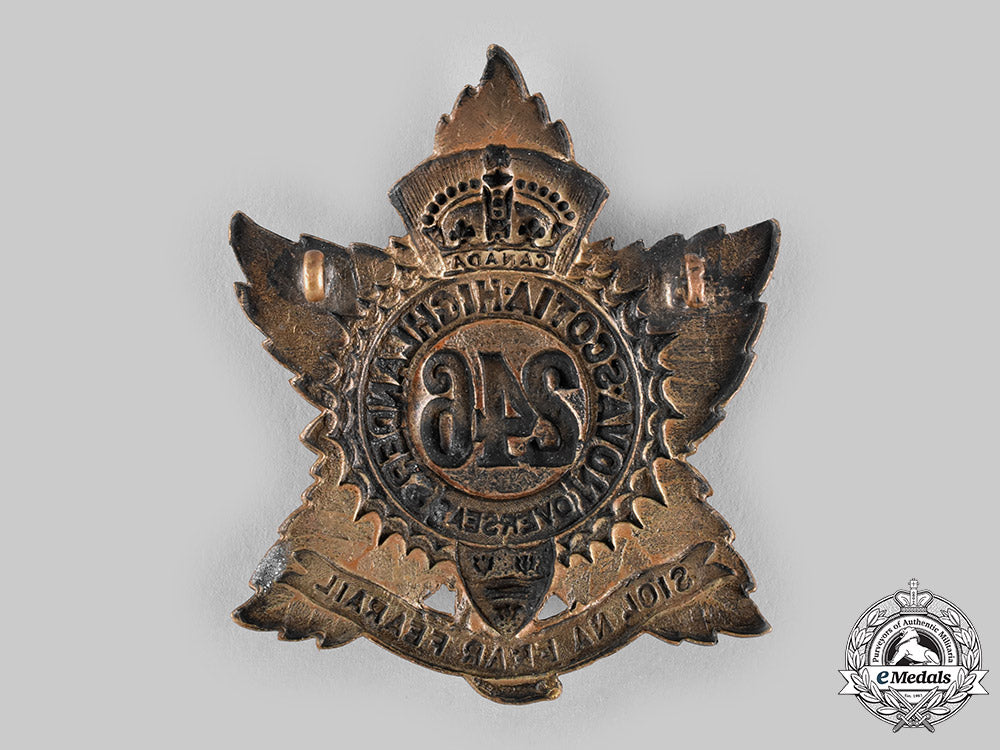 canada,_cef._a246_th_infantry_battalion"_nova_scotia_highlanders"_glengarry_badge,_c.1917_ci19_6452