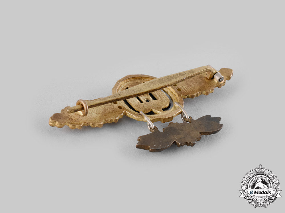 germany,_luftwaffe._a_bomber_flight_clasp,_gold_grade,_with_star_pendant_ci19_7249