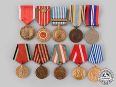 Europe. A Lot Of Ten Medals