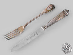 Germany, Third Reich. A Pair Of Reich Chancellery Cutlery