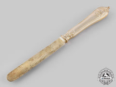 Germany, Imperial. A Silver Hohenzollern Butter Knife, By Sy & Wagner