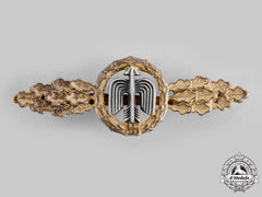 Germany, Luftwaffe. A Short Range Day Fighter Front Flying Clasp, Gold Grade