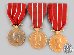 Canada, Commonwealth. Three Elizabeth Ii Canadian Forces' Decorations