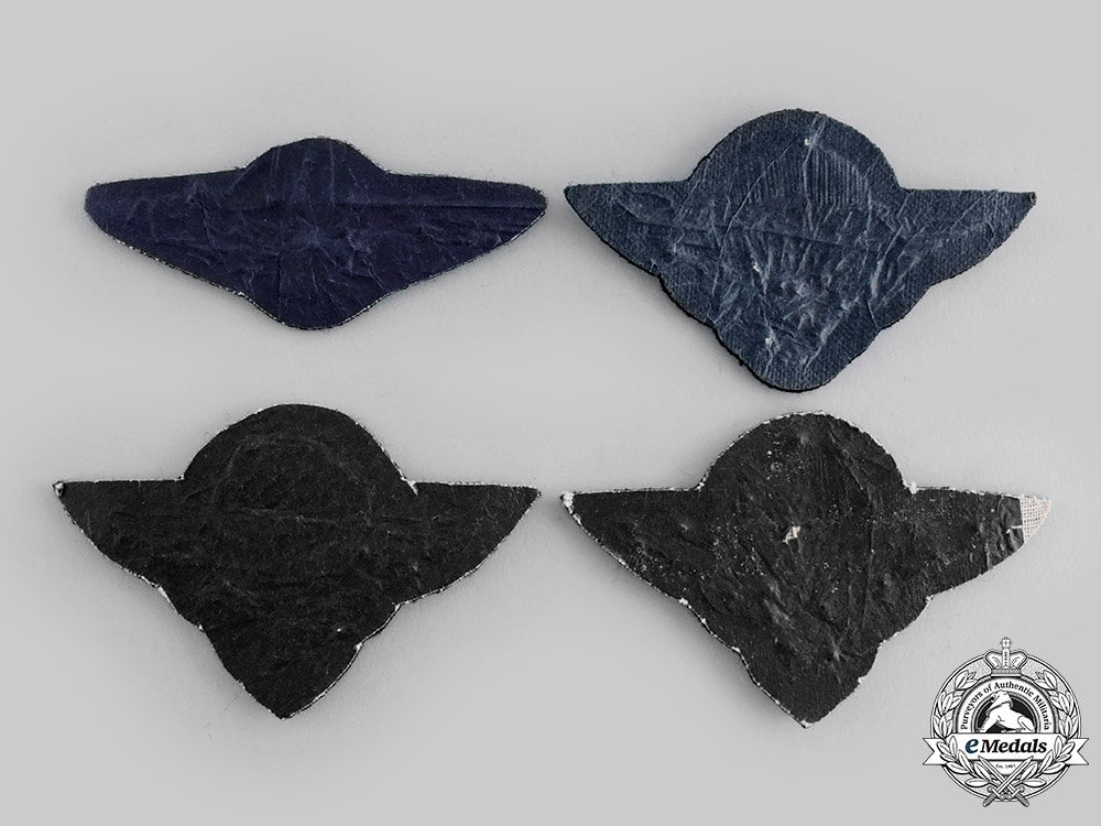 france,_republic._a_lot_of_four_paratrooper_badges_ci19_9821