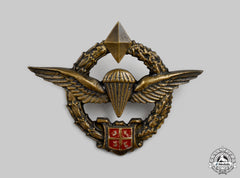 Bosnia And Herzegovina. Republika Of Srpska Prototype Paratrooper Badge