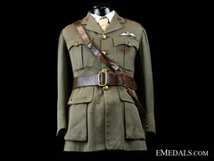 Royal Flying Corps Uniform To Canadian Fighter Ace Lt. John Henry Smith