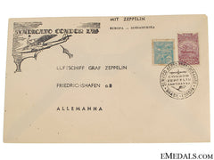 Condor Zeppelin Air Mail Brazzil Envelope 1930