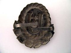 Ustasha Officer Cap Badge