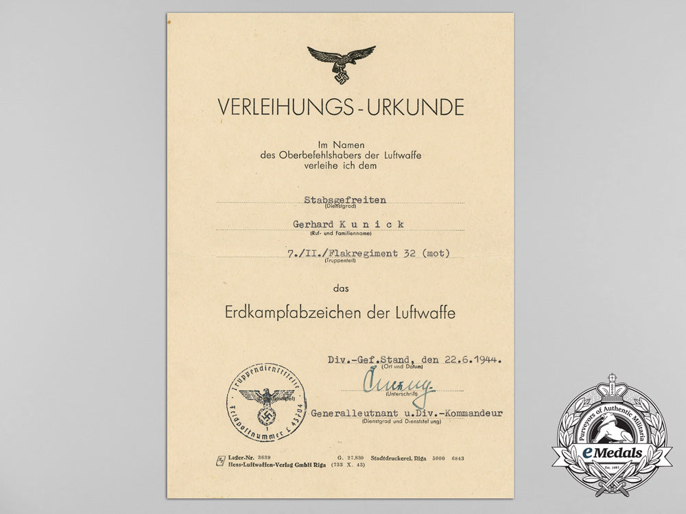 a1944_award_document_for_a_luftwaffe_ground_assault_badge_to_gerhard_kunick_d_0010_2