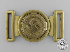 An Unattributed German Second War Belt Buckle By Overhoff & Cie