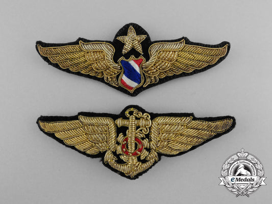 two_royal_thai_air_force_badges_d_0197_1