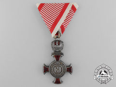 An Austrian Merit Cross; 4Th Class