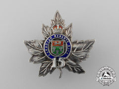 A First War 15Th Infantry Canadian Battalion Sweetheart Badge