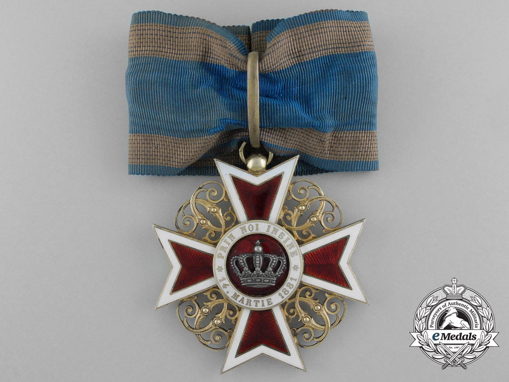 a1881-1932_romanian_order_of_the_crown;_commander's_cross_d_1010_1