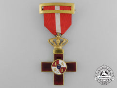 A Spanish Order Of Military Merit With Red Distinction, C. 1900