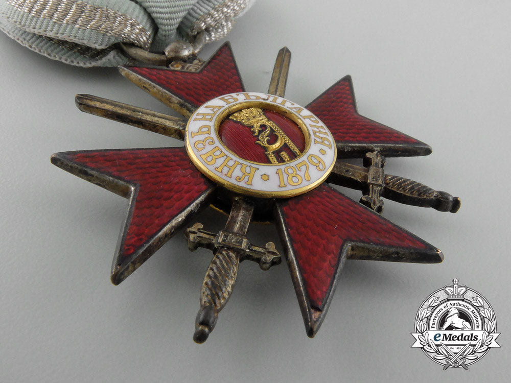 a_first_war_period_bulgarian_military_order_for_bravery;4_th_class_d_1405