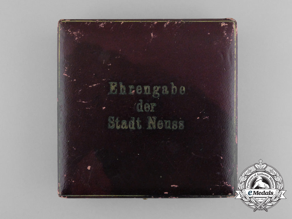 a_second_war_period_city_of_neuss_honour_award_with_case_d_1442