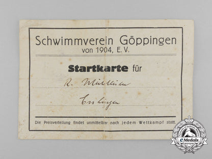 a1934_würtemberg_swimming_and_diving_championship_award_with_document&_box_d_1852