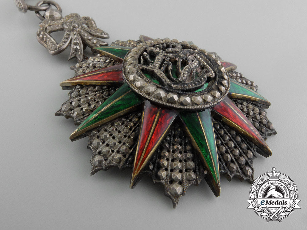 a_tunisian_order_of_glory(_order_of_nichan_iftikhar);_commander's_neck_badge,_c.1906-1922_d_2363