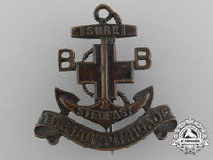 An Early Canadian Boys' Brigade Membership Badge