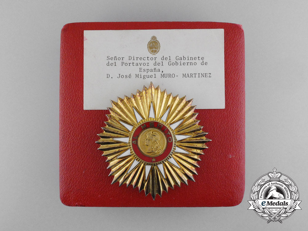 argentina._an_order_of_merit,_breast_star_to_spanish_government_recipient_d_2443