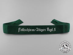 A Luftwaffe Cufftitle "Fallschirm-Jäger Rgt.1"