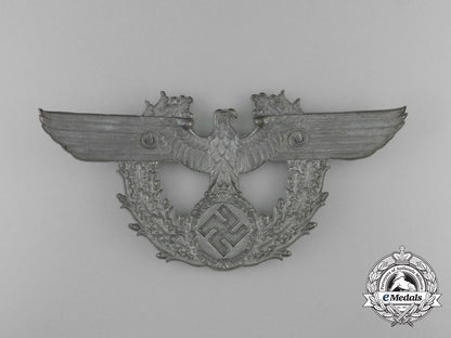 a_near_mint_german_police_enlisted_man's_shako_plate_d_2610