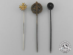 A Lot Of Three Third Reich Period Miniature Awards And Decorations