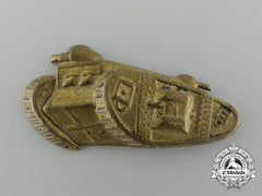 A Very Scarce Spanish Republican Army Armored Units Crew Breast Badge