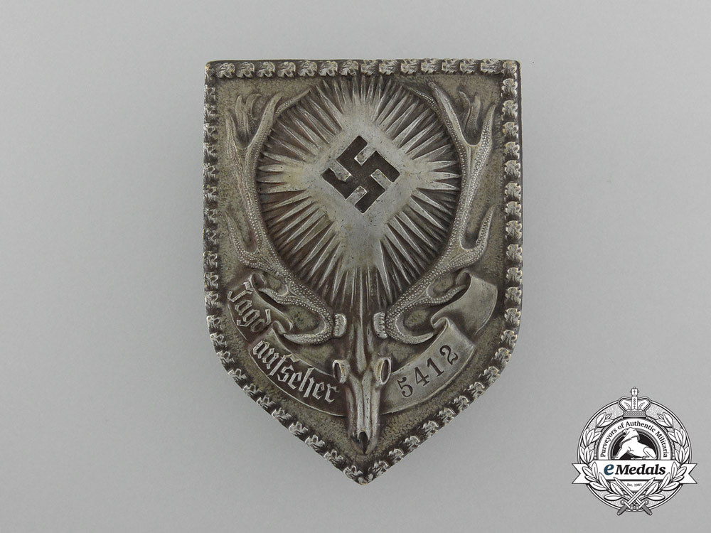 a_german_hunting_association_gamekeeper’s_badge;_numbered_d_2819