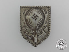 A German Hunting Association Gamekeeper’s Badge; Numbered
