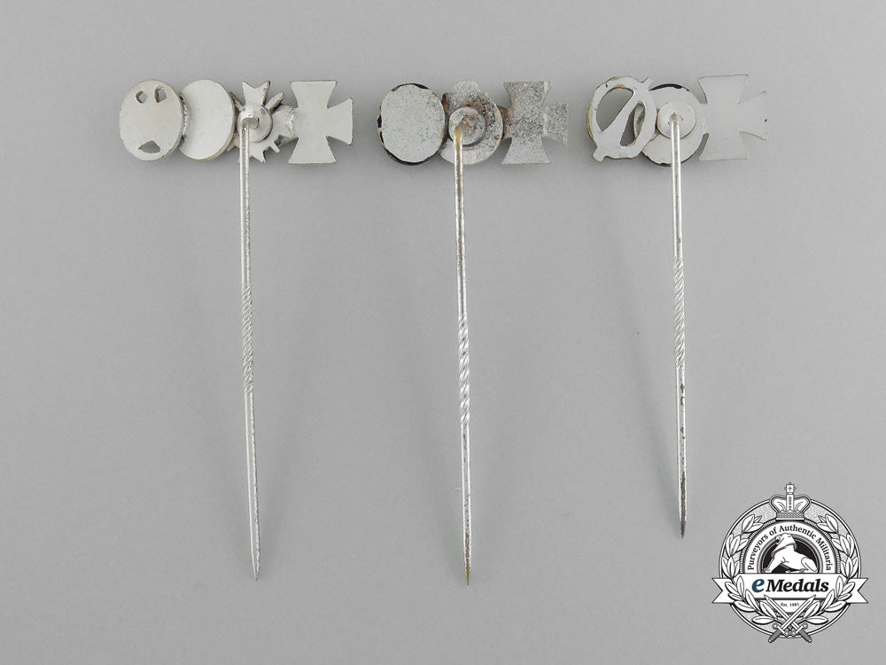 a_lot_of_three1957_issue_miniature_german_award_groupings_d_2939