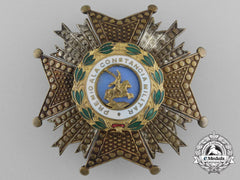 A Spanish Royal And Military Order Of Saint Hermenegildo; Breast Star