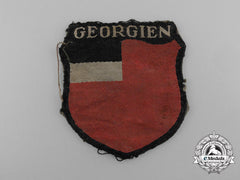A Rare Georgian Ss Foreign Volunteer Service Insignia; Tunic Removed