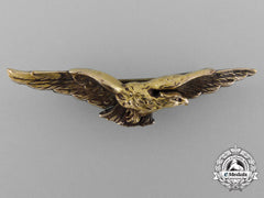 A First War French Pilot's Eagle Badge By Fix
