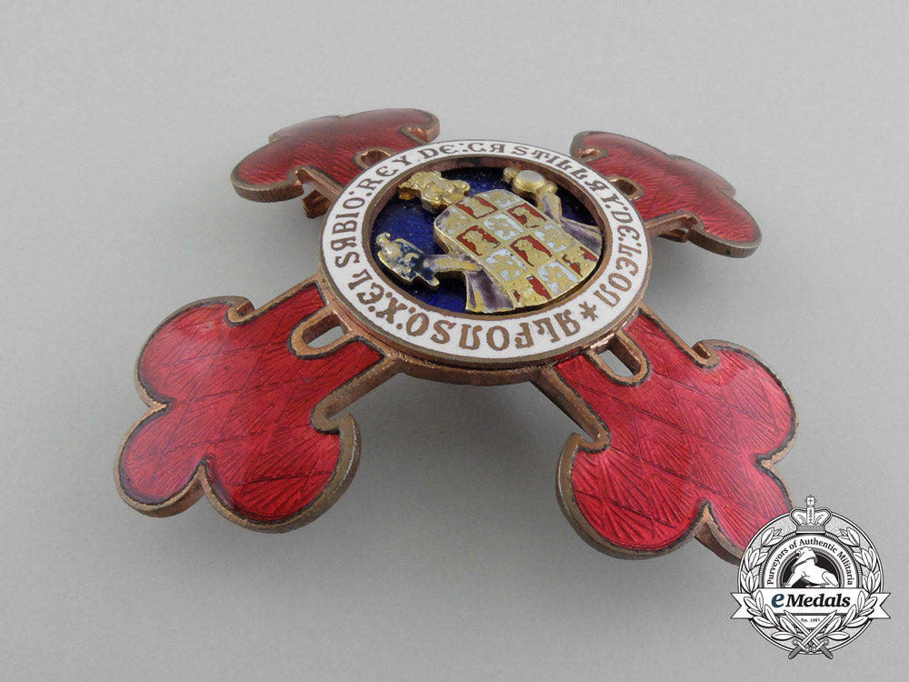 a_spanish_civil_order_of_alfonso_x_the_wise;_grand_cross_with_case_d_3235