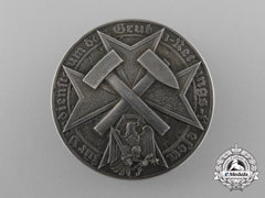 Germany. A Scarce German Mine Rescue Decoration In Silver
