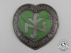 A District Thüringen National Socialist People’s Welfare Membership Sleeve Badge