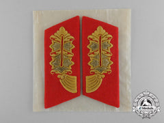 An Absolutely Mint Set Of Matching Army/Heer General's Collar Tabs